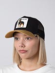 Бейсболка GOORIN BROTHERS арт. 101-2538 (черный / светло-коричневый)